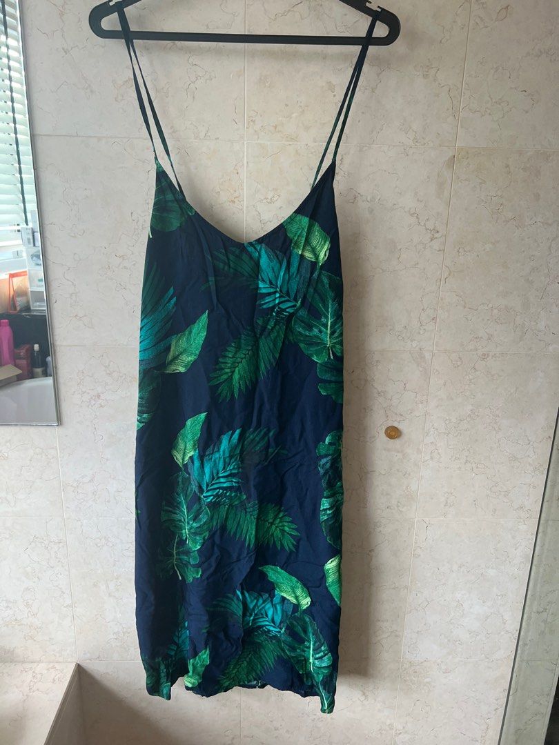 Old navy deals palm leaf dress