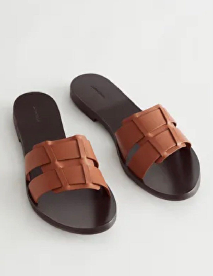 Other stories duo best sale strap leather sandals