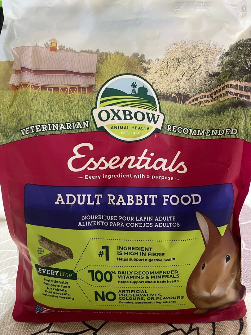 Owbox Adult Rabbit Food, Pet Supplies, Pet Food on Carousell