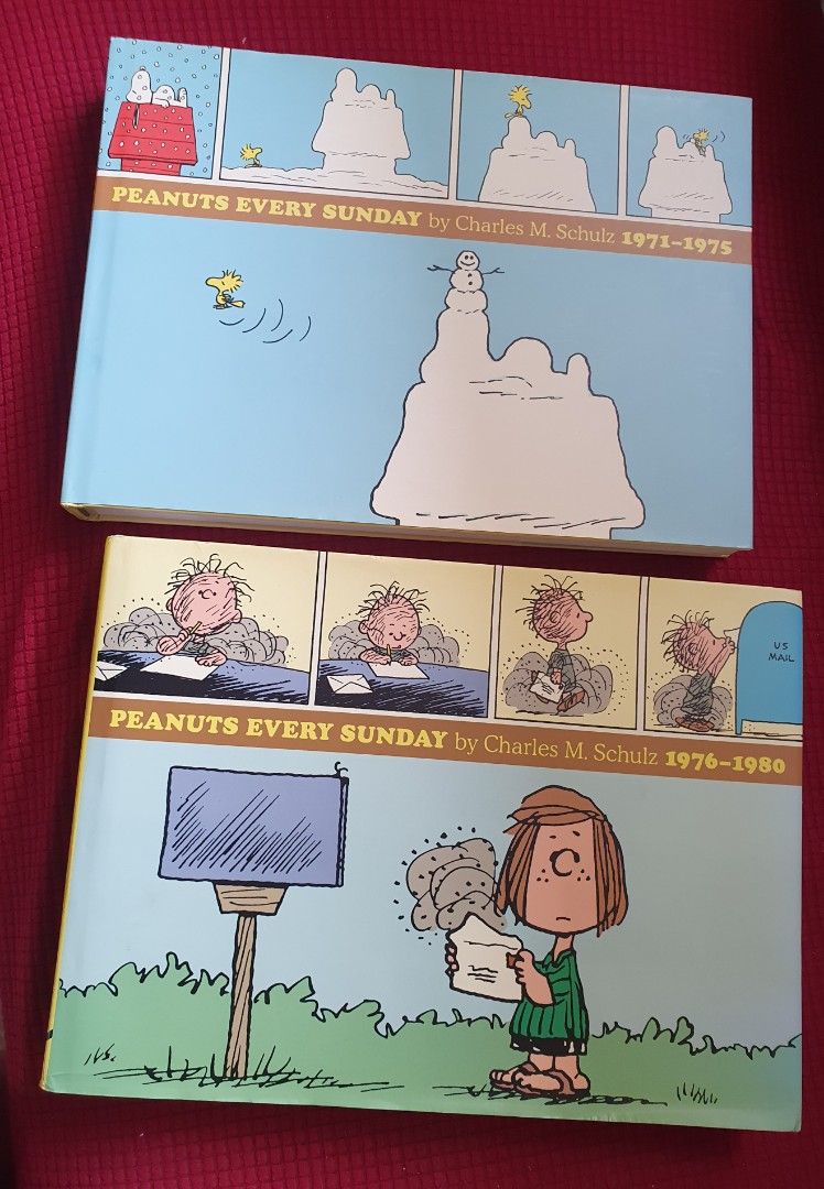 "Peanuts Every Sunday" by Charles M. SCHULZ 19711975, 19761980 (Vol 5