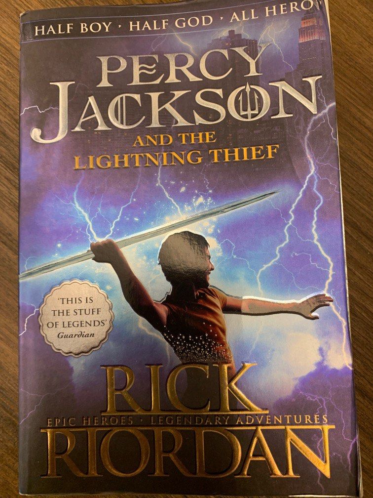 Percy Jackson And The Lightning Thief, Hobbies & Toys, Books & Magazines,  Textbooks on Carousell