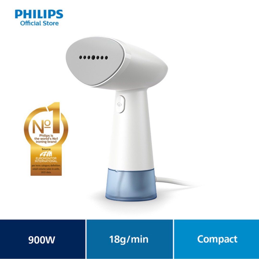 PHILIPS Handheld Steamer 1000 Series STH1000/16, TV & Home Appliances