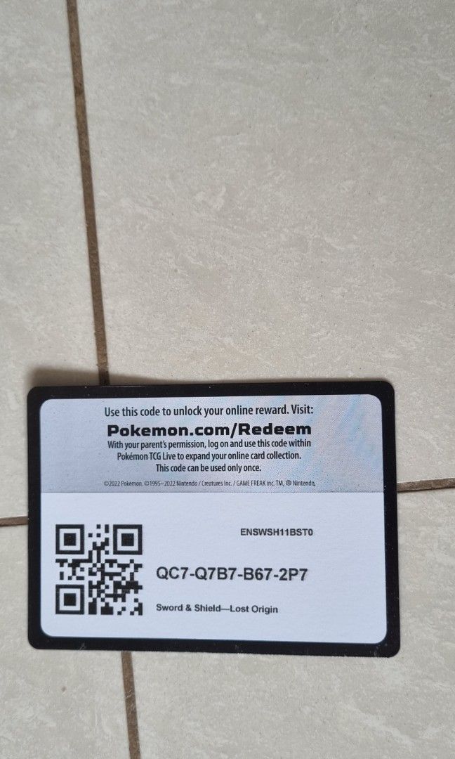 Pokemon TCG(Trading Card Game) Code Cards *CHEAP* With *FREE* Vstar
