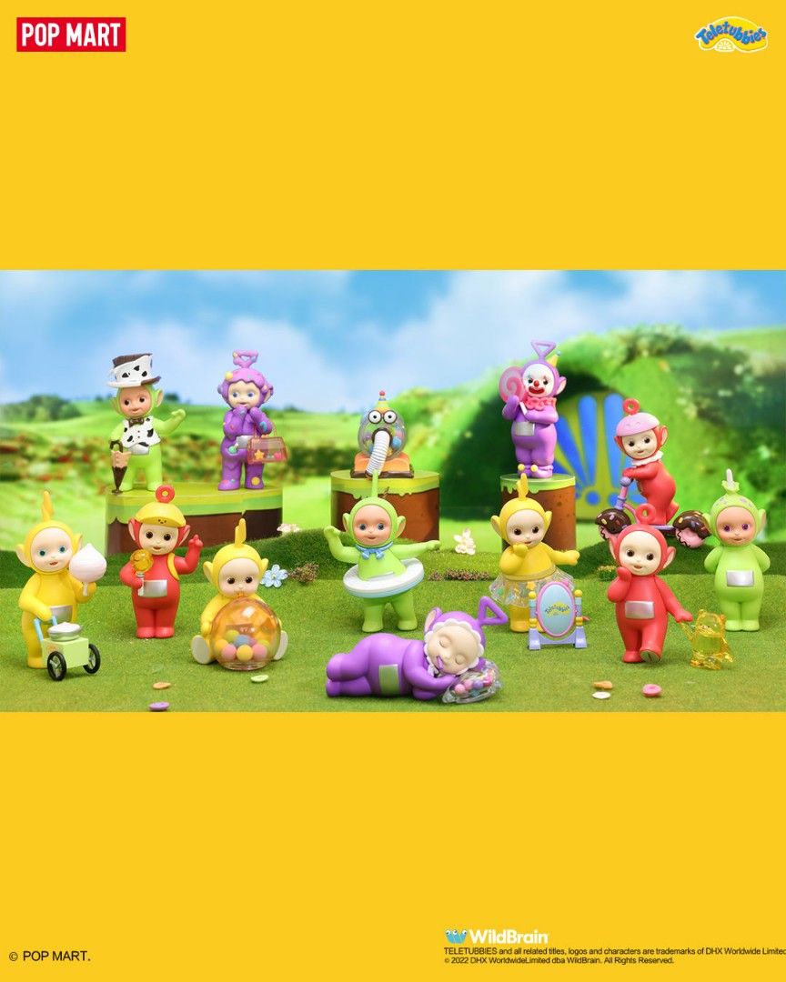 teletubbies chunky figures