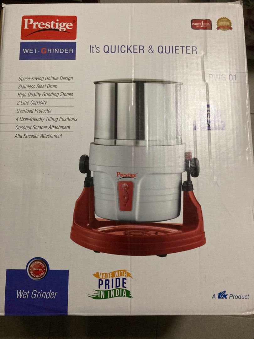 Prestige PWG 01 Wet Grinder, TV & Home Appliances, Kitchen Appliances