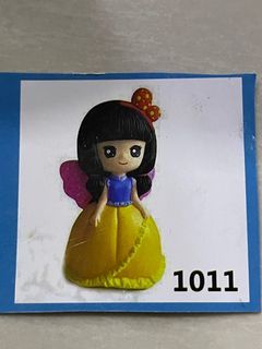 Princess coloring figurine