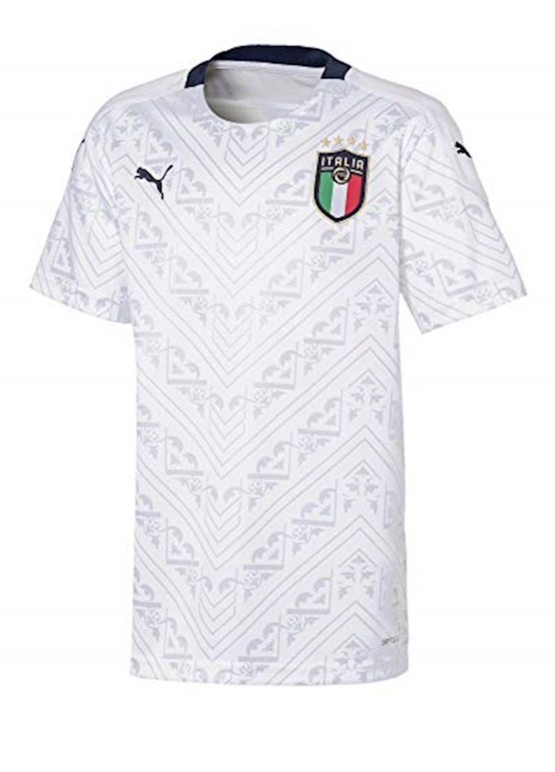 Puma Italy Football Jersey White Large for Men, Men's Fashion