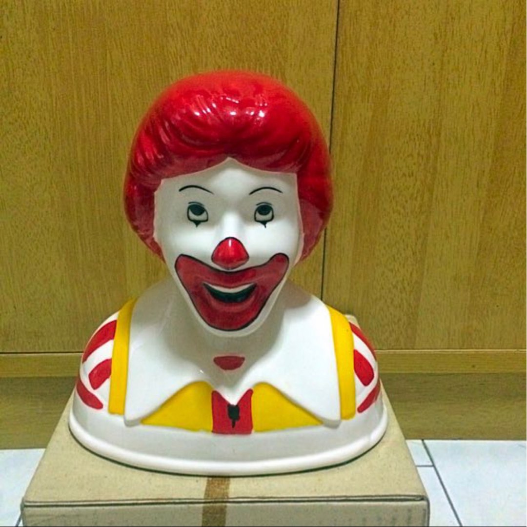 Rare Ronald McDonald vintage Coin bank, Hobbies & Toys, Memorabilia ...