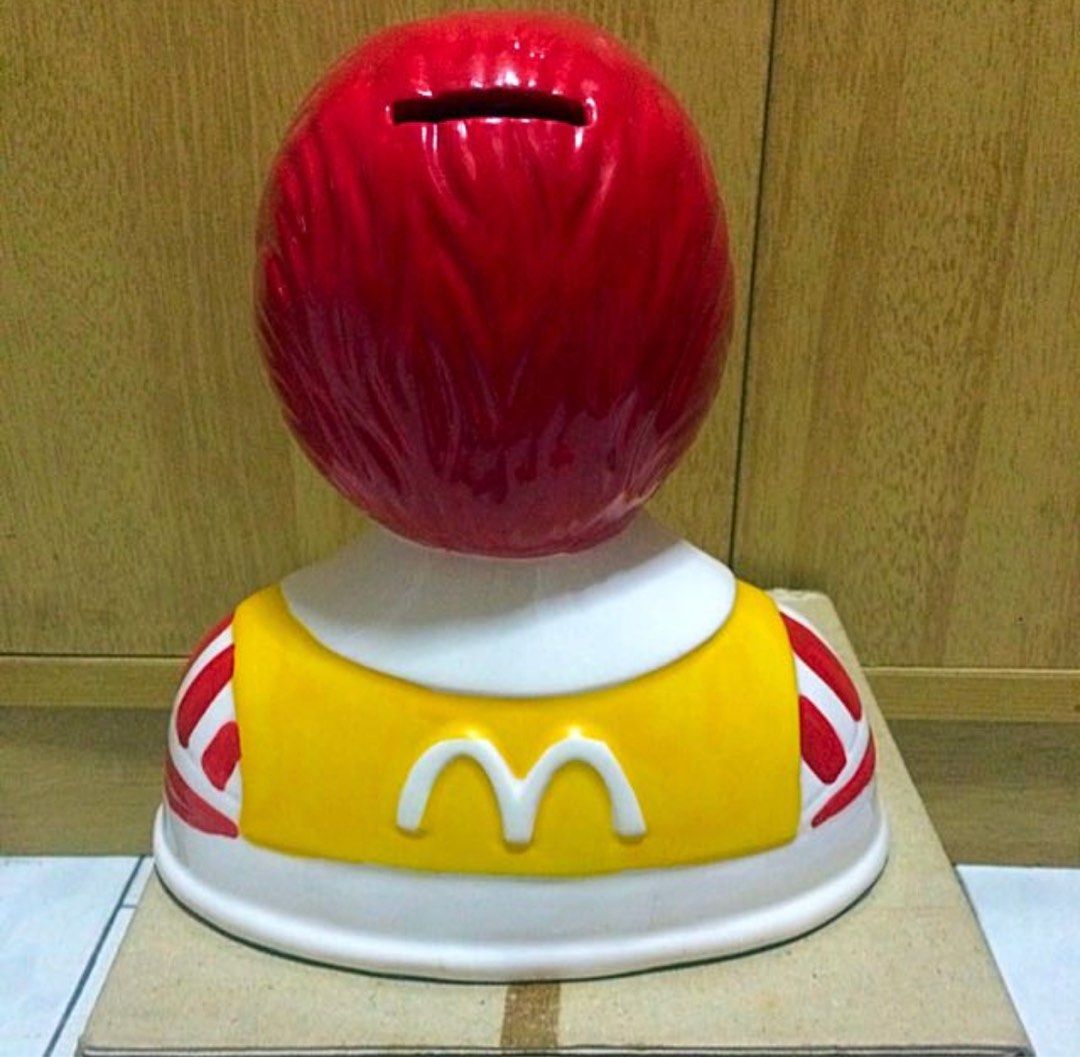 Rare Ronald McDonald vintage Coin bank, Hobbies & Toys, Memorabilia ...