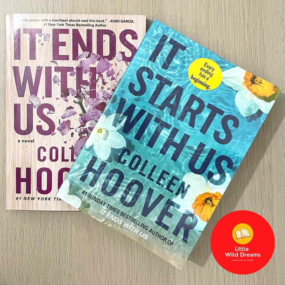 It Starts With Us By Colleen Hoover/it Ends With Us Novels Book In
