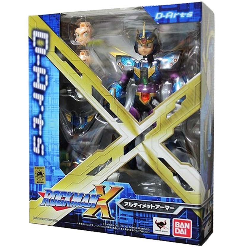 RockMan X DArts Ultimate Armor X Figure Bandai, 興趣及遊戲, 玩具 & 遊戲類