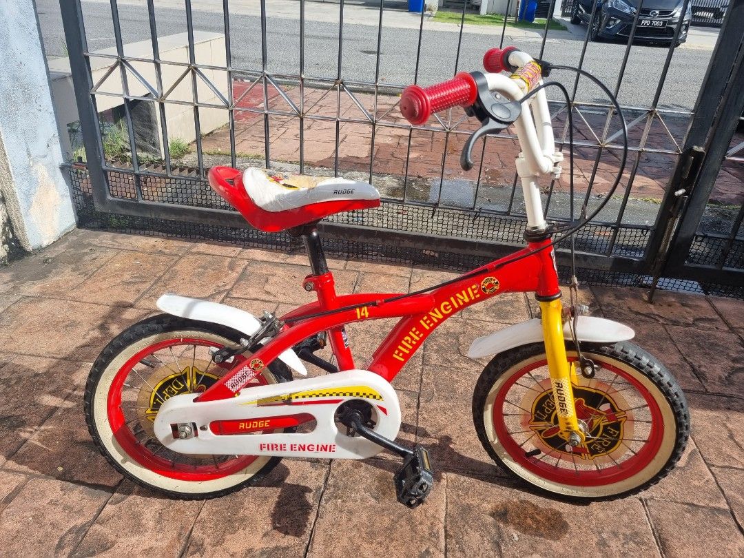 Fire engine bike 14 2025