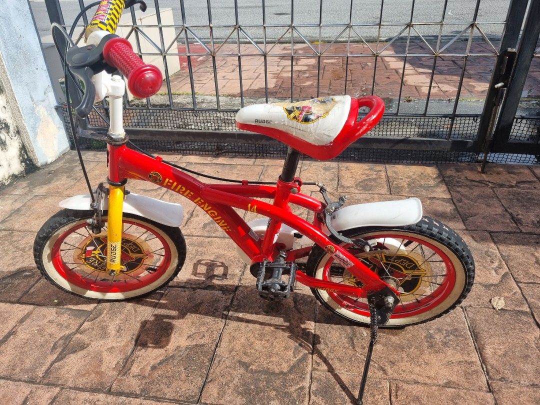 Fire engine 2025 bike 14