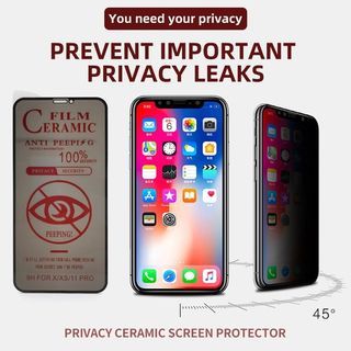 Samsung A70 Ceramic Matte Anti-Spy Privacy Screen Protector