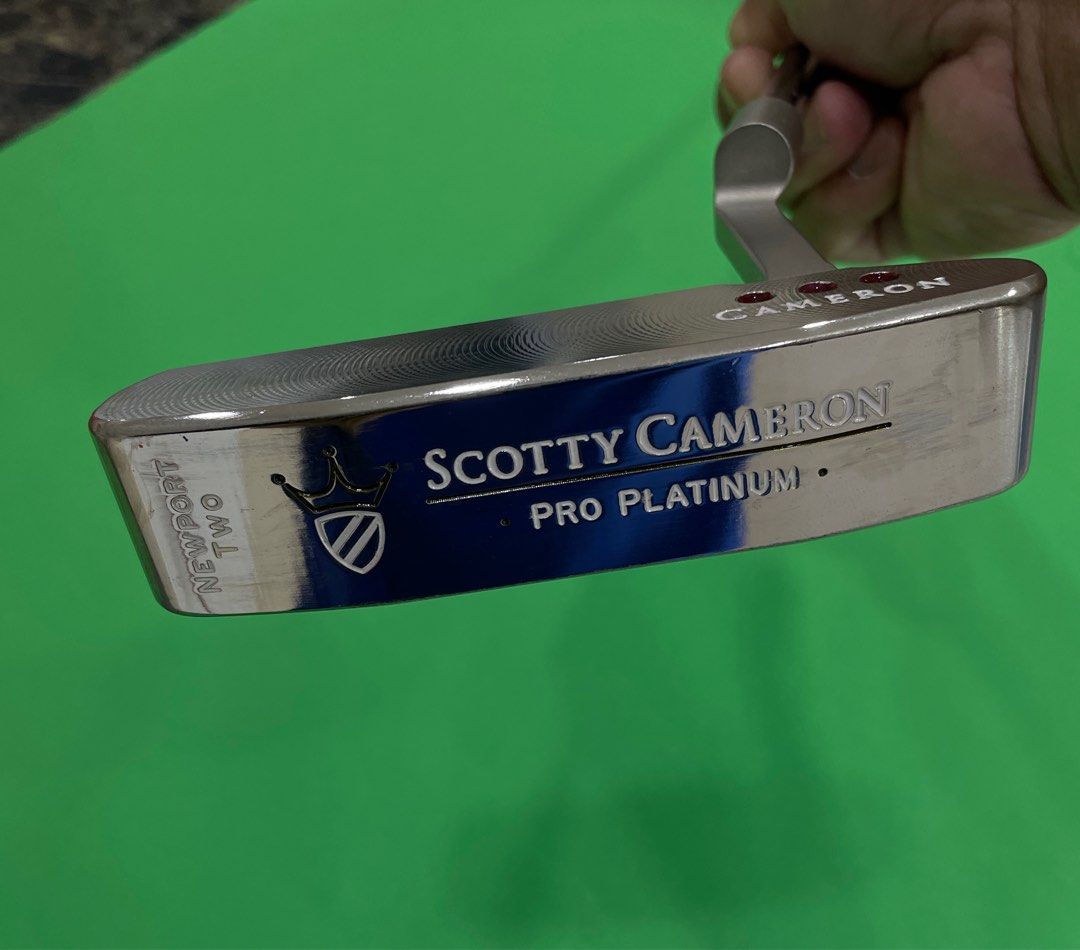 Putter Scotty Cameron Newport 2 Pro Platinum - Or - 34,5 Pouces - Occasion