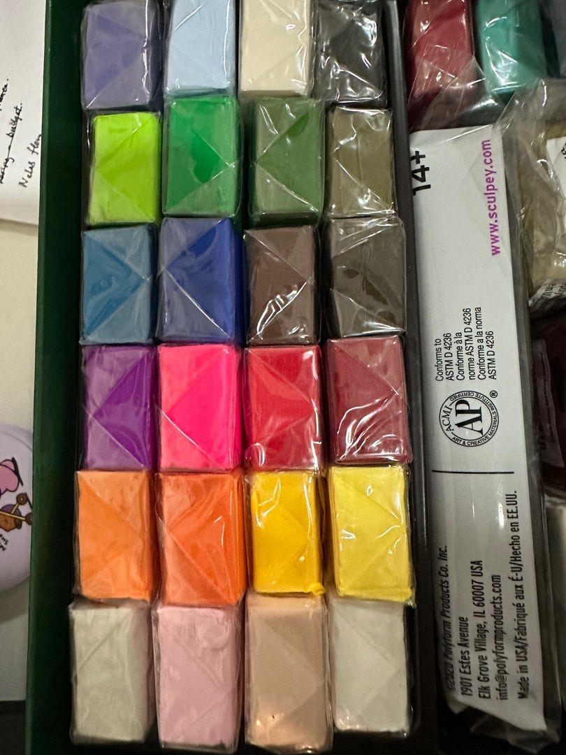 Sculpey baking clay (29 colours), Hobbies & Toys, Stationery & Craft
