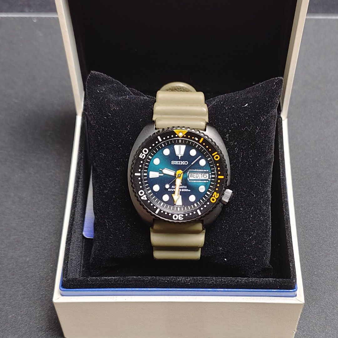 Seiko Prospex SRPD45K1 Okinawa Sea Grape Black Turtle Limited Edition  1422/1800 