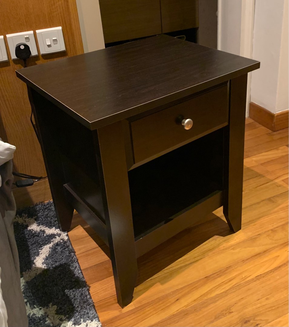 Set of 2 Bedside Tables, Furniture & Home Living, Furniture, Tables & Sets on Carousell