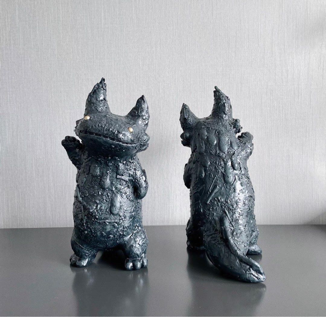 Shoko Nakazawa 山椒魚/ Native Byron Statue Blue T9G 公仔雕塑art