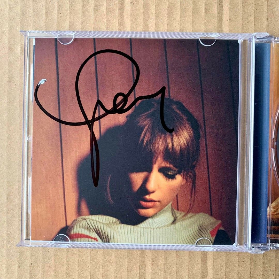 SIGNED Taylor Swift - Midnights Moonstone Blue Edition + Signed