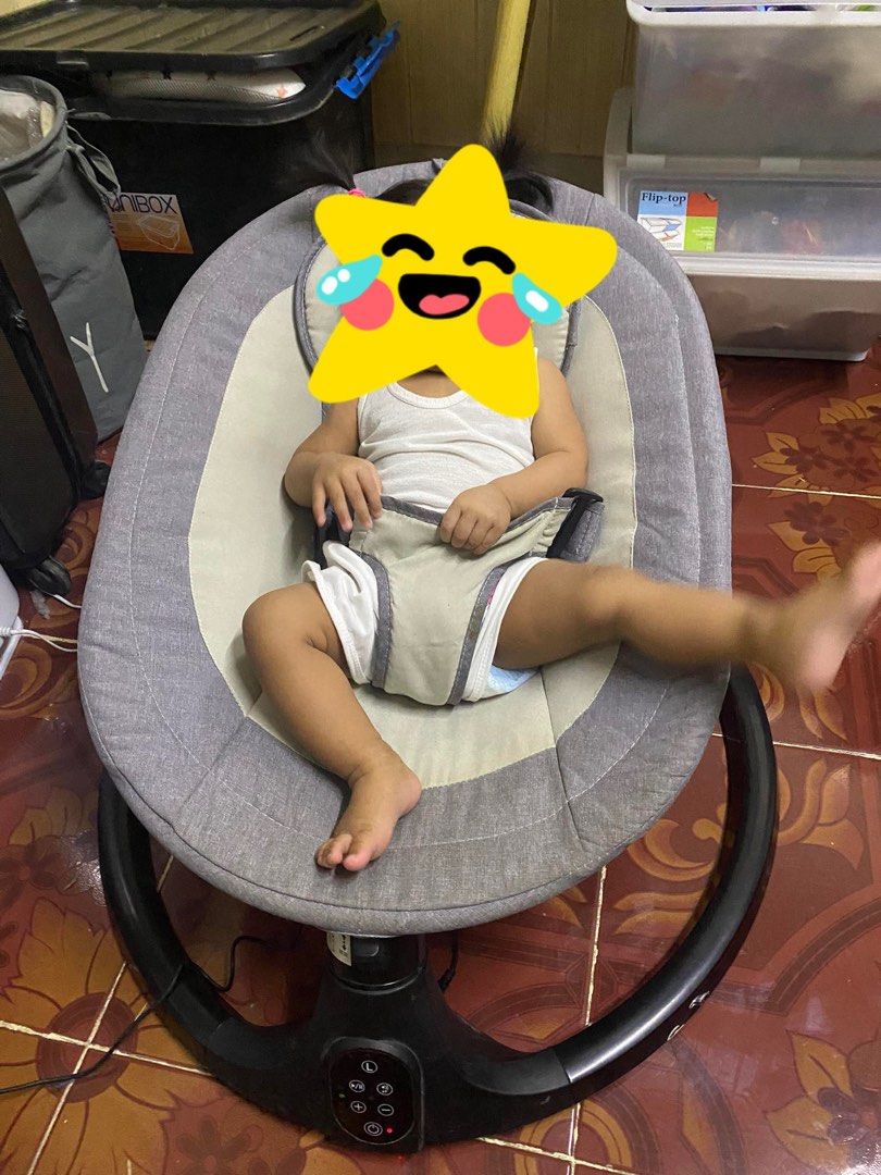 Smart Crib Rocking Chair Electric with remote, Babies & Kids, Infant ...