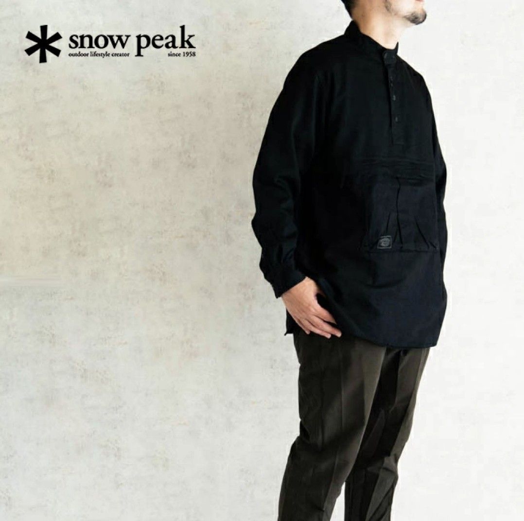 Snow peak TAKIBI Light Denim Utility Pullover [unisex], 男裝, 外套