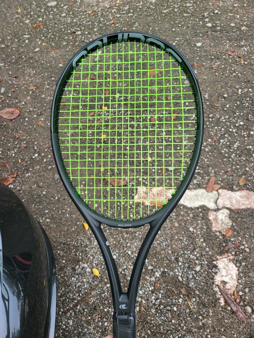 Solinco Blackout 300 L3 4 3/8, Sports Equipment, Sports & Games, Racket ...
