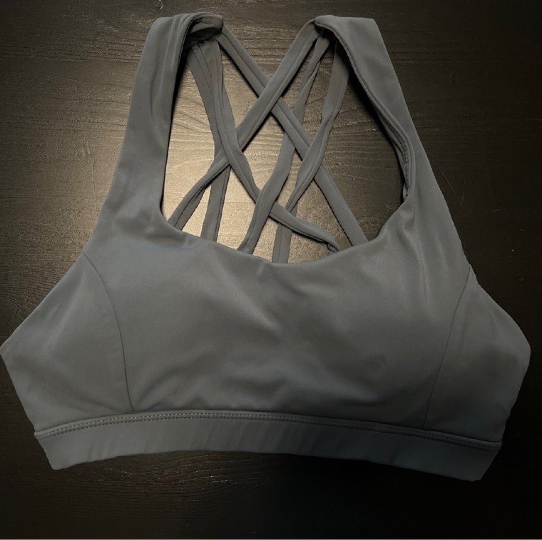 Sports Bra Crisscross back Padding included, Women's Fashion, Activewear on  Carousell
