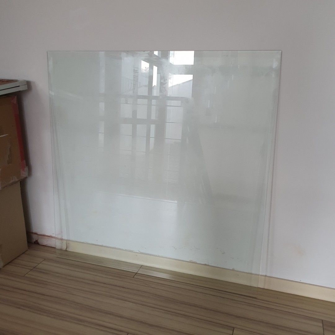 Square Glass Table Top, Furniture & Home Living, Furniture, Tables