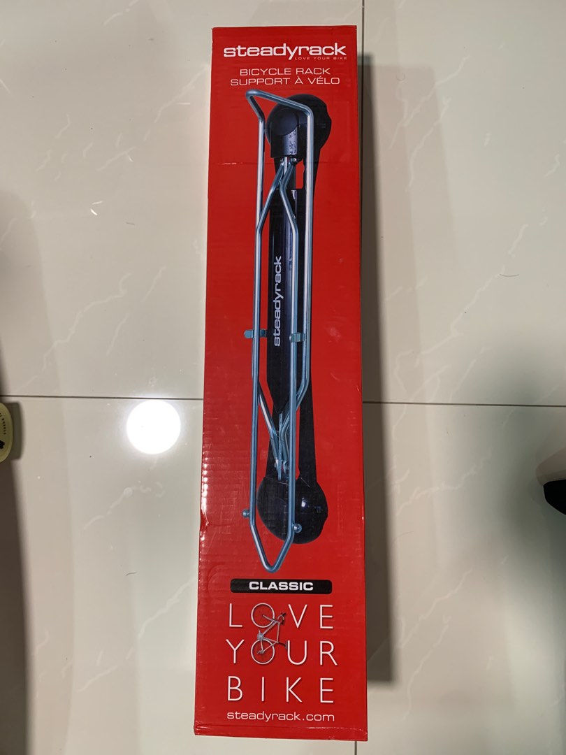 Steadyrack Classic Wall mounted bicycle rack, Sports Equipment