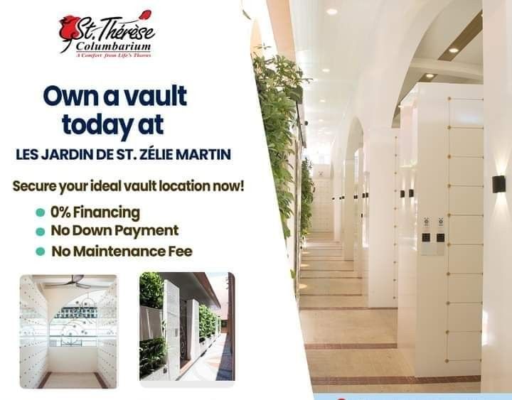 St.Therese Columbarium, Property, For Sale, Memorial Lot on Carousell