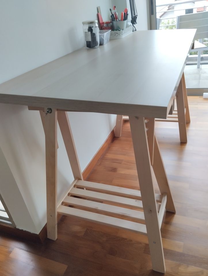 Study table Ikea, Furniture & Home Living, Furniture, Tables & Sets on