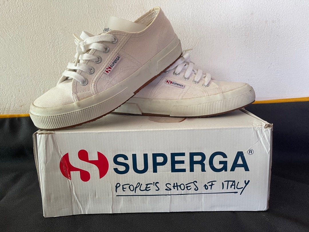 Superga 2750 white sale sale