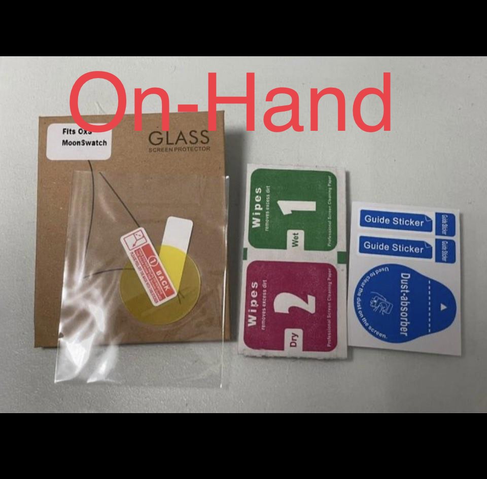 Swatch Omega Screen Protector, Men's Fashion, Watches & Accessories
