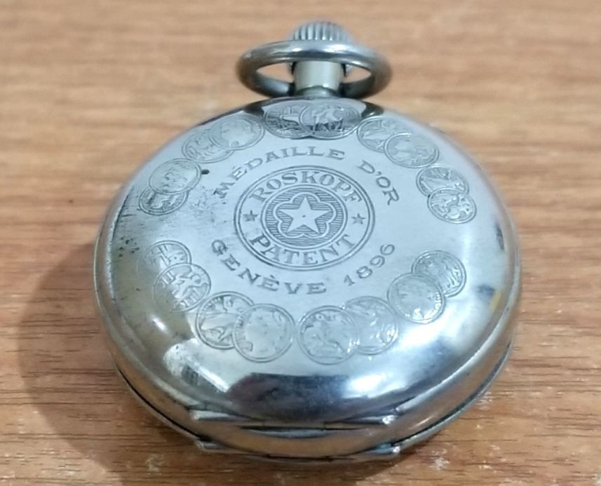 Roskopf pocket watch 1896 new arrivals