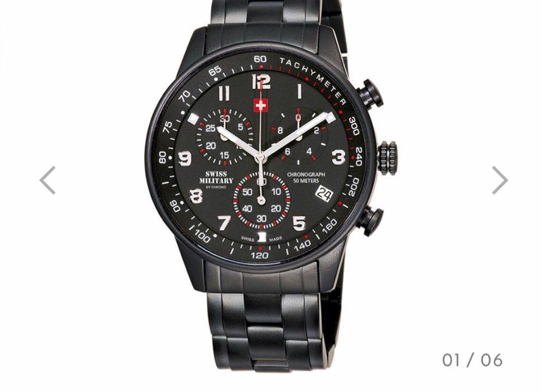 swiss military chronograph quartz Luxury Watches on Carousell