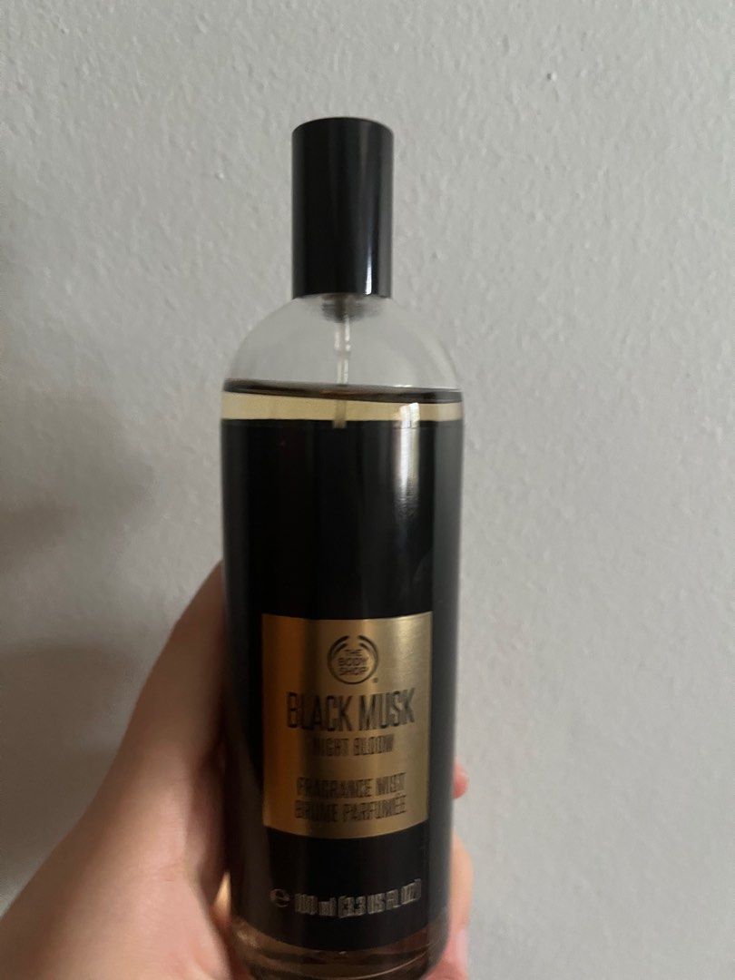 body mist body shop black musk