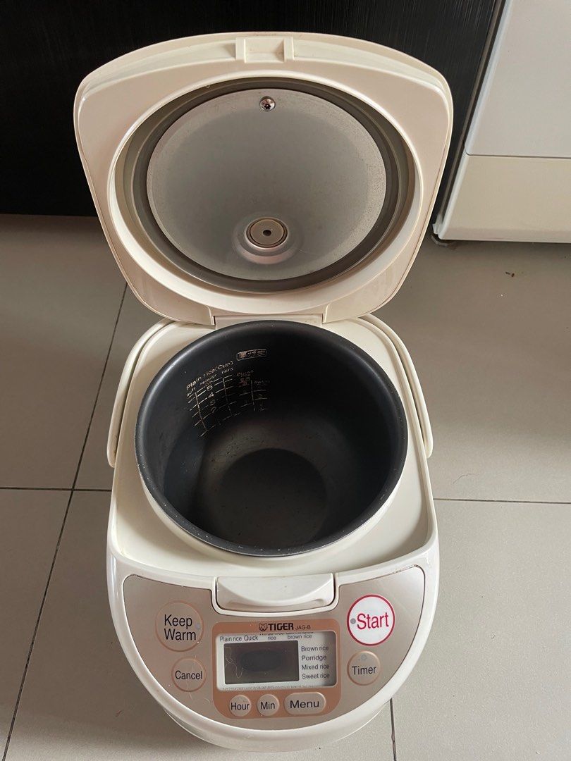 Tiger rice cooker JABB, TV & Home Appliances, Kitchen Appliances