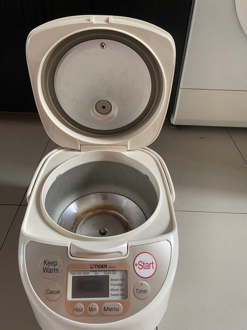 Tiger rice cooker JABB, TV & Home Appliances, Kitchen Appliances
