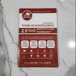 Tome of knowledge & CET Reviewer for Crammers by Passers
