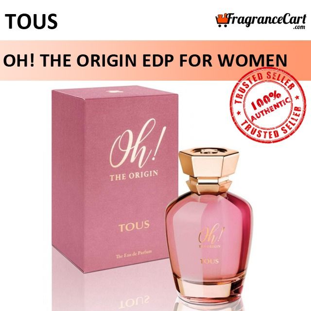 Tous Oh! The Origin EDP for Women (100ml Tester) Eau de Parfun Pink [Brand  New 100% Authentic Perfume/Fragrance], Beauty & Personal Care, Fragrance &  Deodorants on Carousell