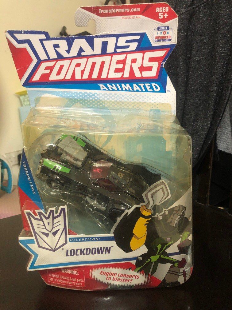 Transformers Animated Lockdown, Hobbies & Toys, Toys & Games on Carousell