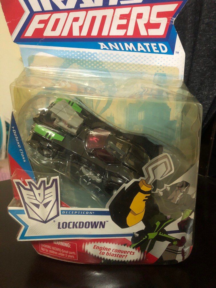 Transformers Animated Lockdown, Hobbies & Toys, Toys & Games on Carousell