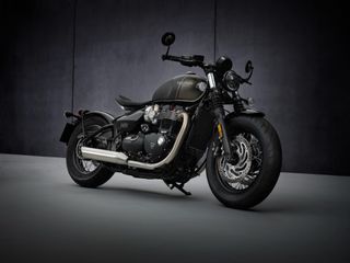 Triumph Motorcycles Bonneville Bobber Black