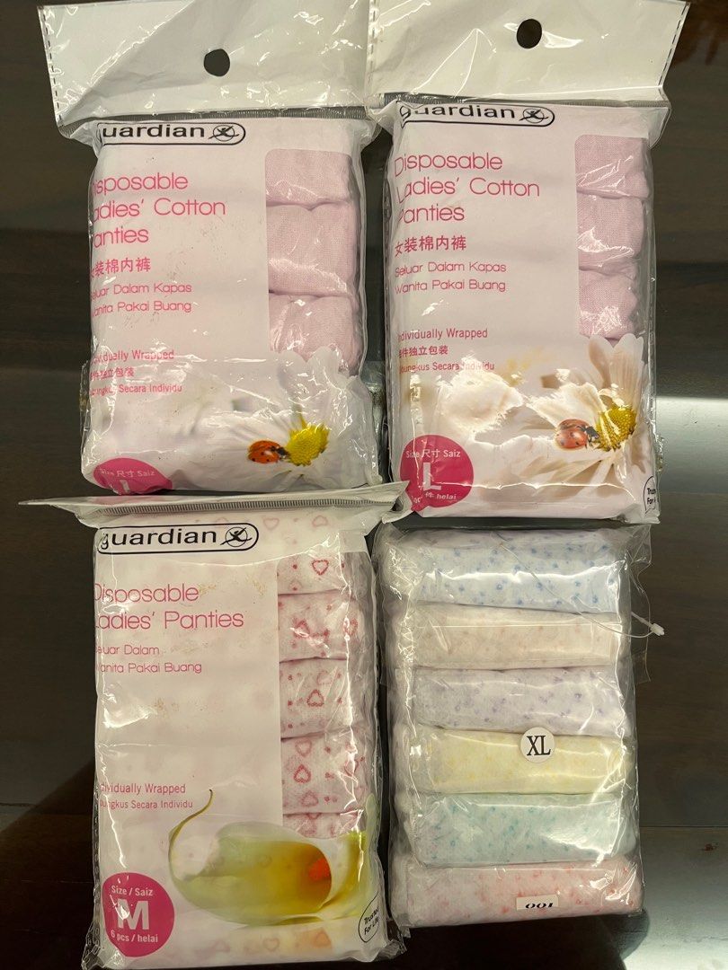 Underwear disposable for woman, Women's Fashion, New Undergarments &  Loungewear on Carousell