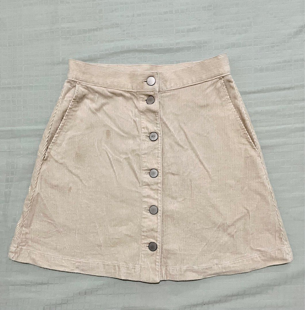 Corduroy skirt sale uniqlo