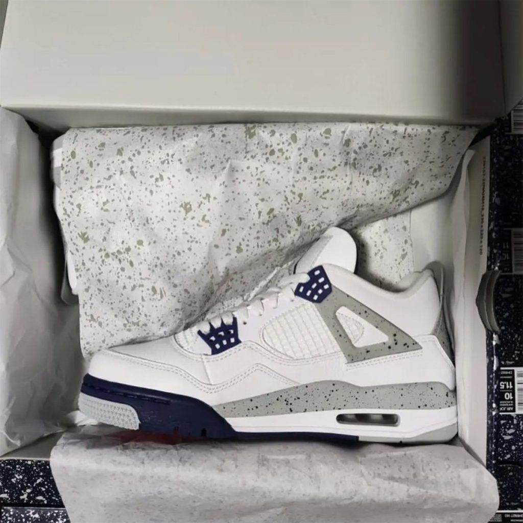 US7.5 9 10.5 11 12 13 Air Jordan 4 Midnight Navy Men s