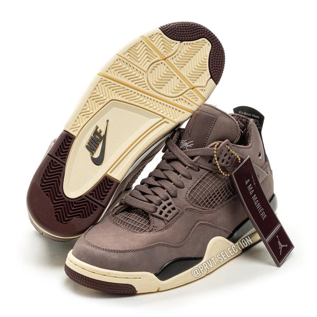 jordan 4 a ma maniere violet