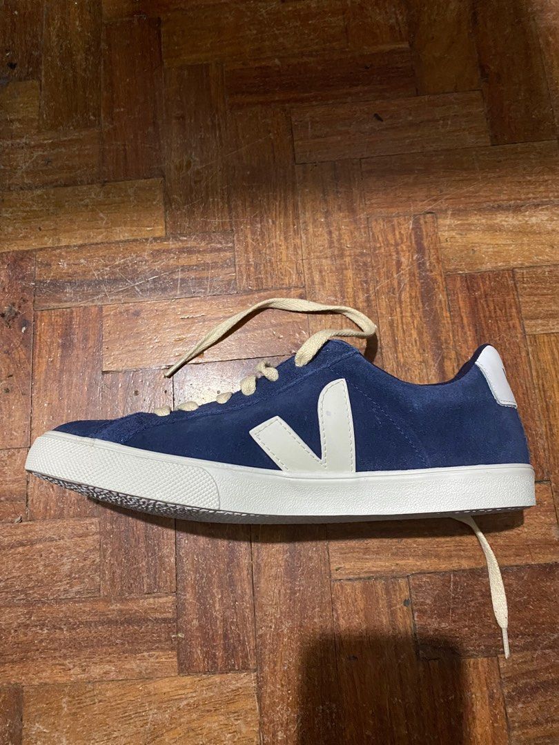 Veja blue suede sneakers EU39 Women s Fashion Footwear Sneakers