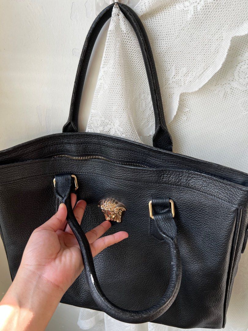 Versace collection top tote bag